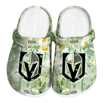 vegas golden knights daisy cluster clogs best selling