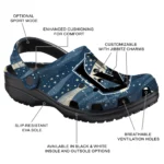 vegas golden knights night cactus clogs best selling