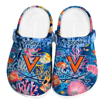 virginia cavaliers ocean wonders clogs best selling