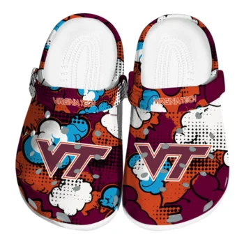 virginia tech hokies cloud splash clogs best selling