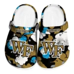 wake forest demon deacons cloud splash clogs best selling