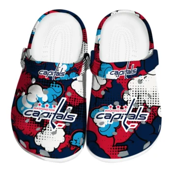 washington capitals cloud splash clogs best selling