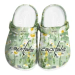 washington capitals daisy cluster clogs best selling