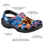 washington commanders ocean wonders clogs best selling