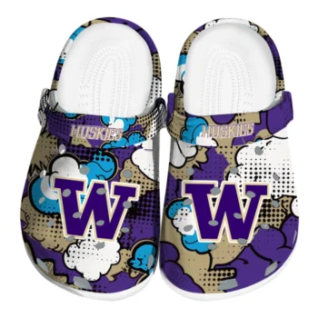 washington huskies cloud splash clogs best selling