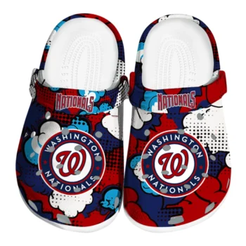washington nationals cloud splash clogs best selling