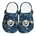 washington nationals night cactus clogs best selling