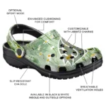 washington state cougars daisy cluster clogs best selling