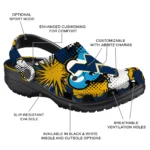 west virginia mountaineers cloud splash clogs best selling