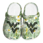 west virginia mountaineers daisy cluster clogs best selling