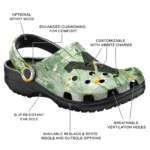 west virginia mountaineers daisy cluster clogs best selling