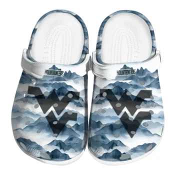 west virginia mountaineers mountain peaks clogs best selling