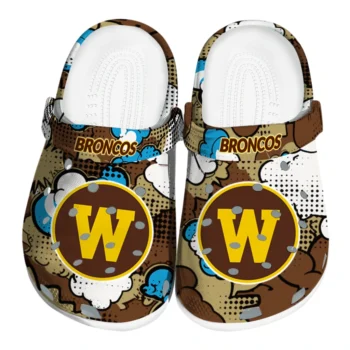 western michigan broncos cloud splash clogs best selling