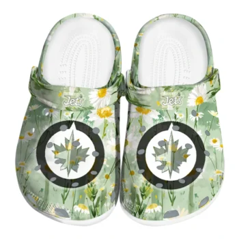 winnipeg jets daisy cluster clogs best selling
