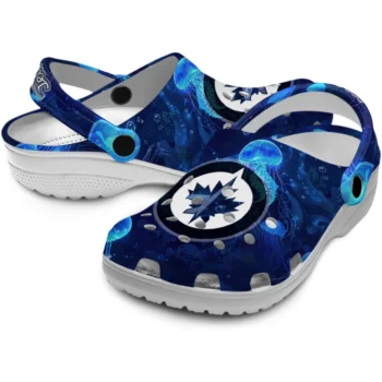 winnipeg jets jellyfish ocean clogs high quality