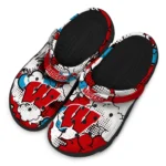 wisconsin badgers cloud splash clogs best selling
