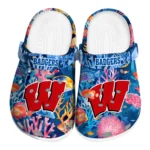 wisconsin badgers ocean wonders clogs best selling