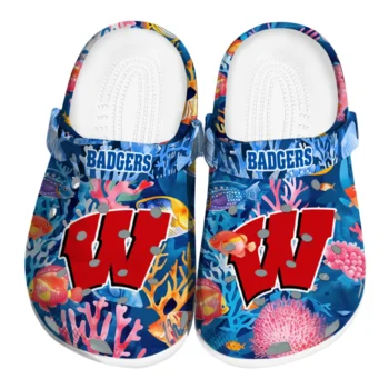 wisconsin badgers ocean wonders clogs best selling