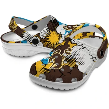 wyoming cowboys cloud splash clogs high quality