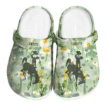 wyoming cowboys daisy cluster clogs best selling