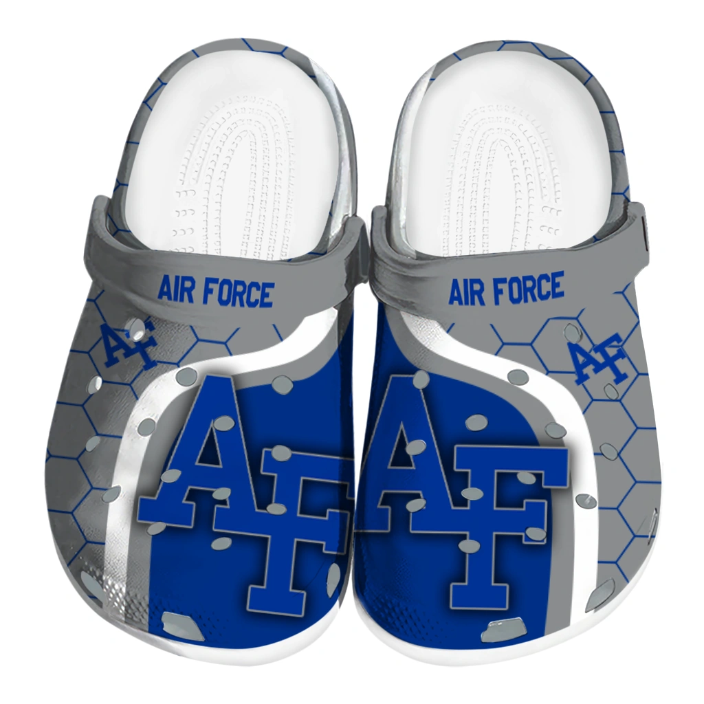 Air Force Falcons Hexagon Grid Clogs