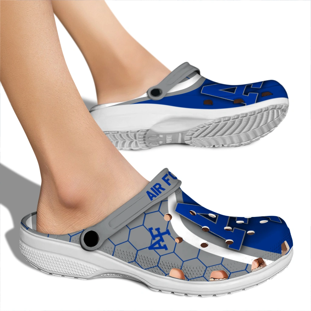 Air Force Falcons Hexagon Grid Clogs - Image 5