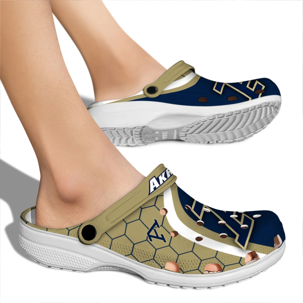 Akron Zips Hexagon Grid Clogs - Image 5