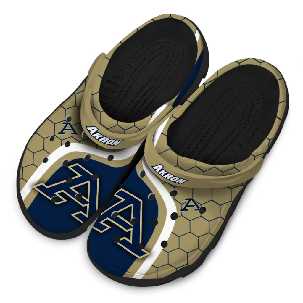 Akron Zips Hexagon Grid Clogs - Image 4