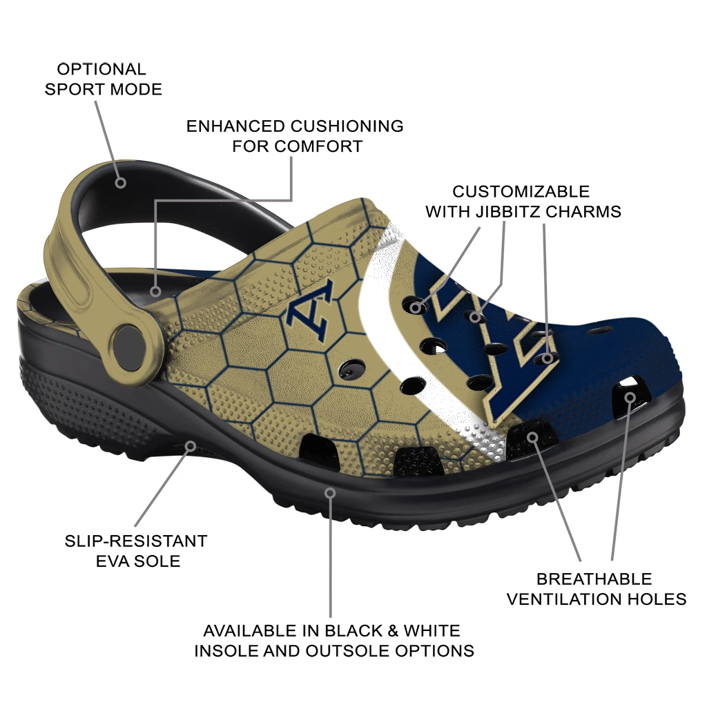 Akron Zips Hexagon Grid Clogs - Image 3