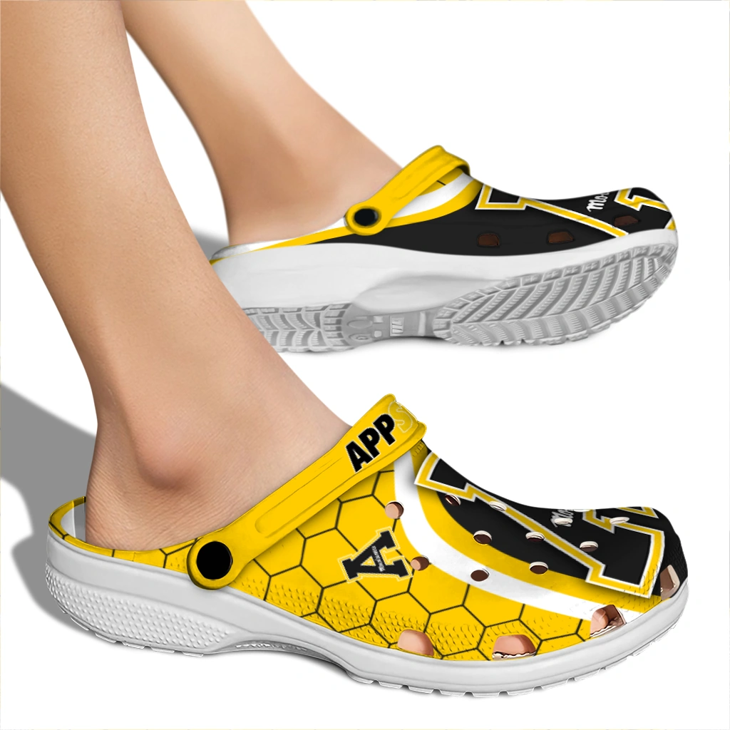 appalachian-state-mountaineers-hexagon-grid-clogs-fashion-forward