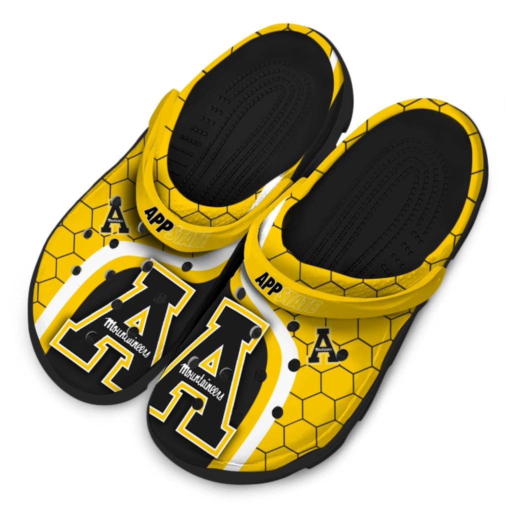 appalachian-state-mountaineers-hexagon-grid-clogs-latest-model