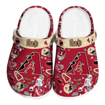 Arizona Diamondbacks Football Icons Clogs
