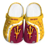 arizona-state-sun-devils-hexagon-grid-clogs-best-selling