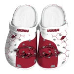 arkansas-razorbacks-hexagon-grid-clogs-best-selling