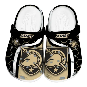 Army Black Knights Hexagon Grid Clogs