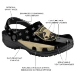 army-black-knights-stellar-stripes-theme-clogs-best-selling