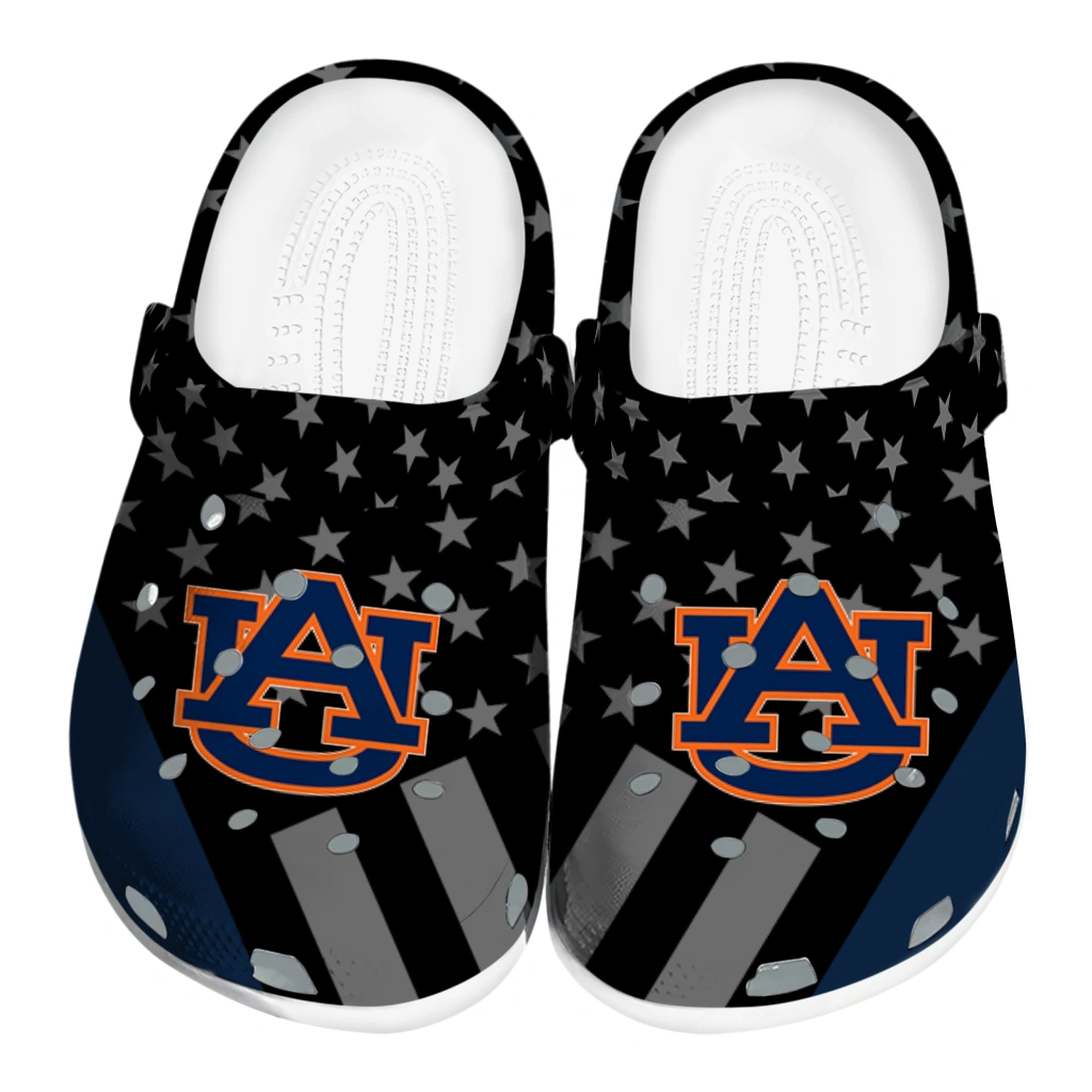auburn-tigers-stellar-stripes-theme-clogs-best-selling auburn tigers stellar stripes theme clogs best selling