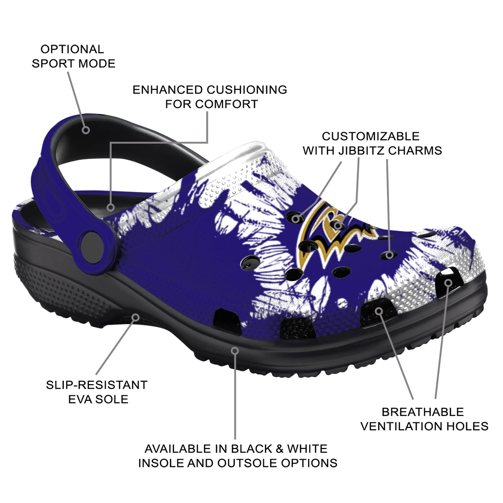 baltimore-ravens-splatter-graphics-clogs-new-arrival