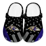 baltimore-ravens-stellar-stripes-theme-clogs-best-selling