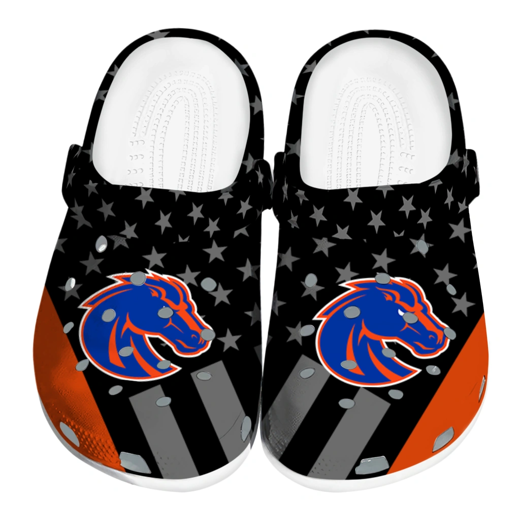 boise-state-broncos-stellar-stripes-theme-clogs-best-selling boise state broncos stellar stripes theme clogs best selling