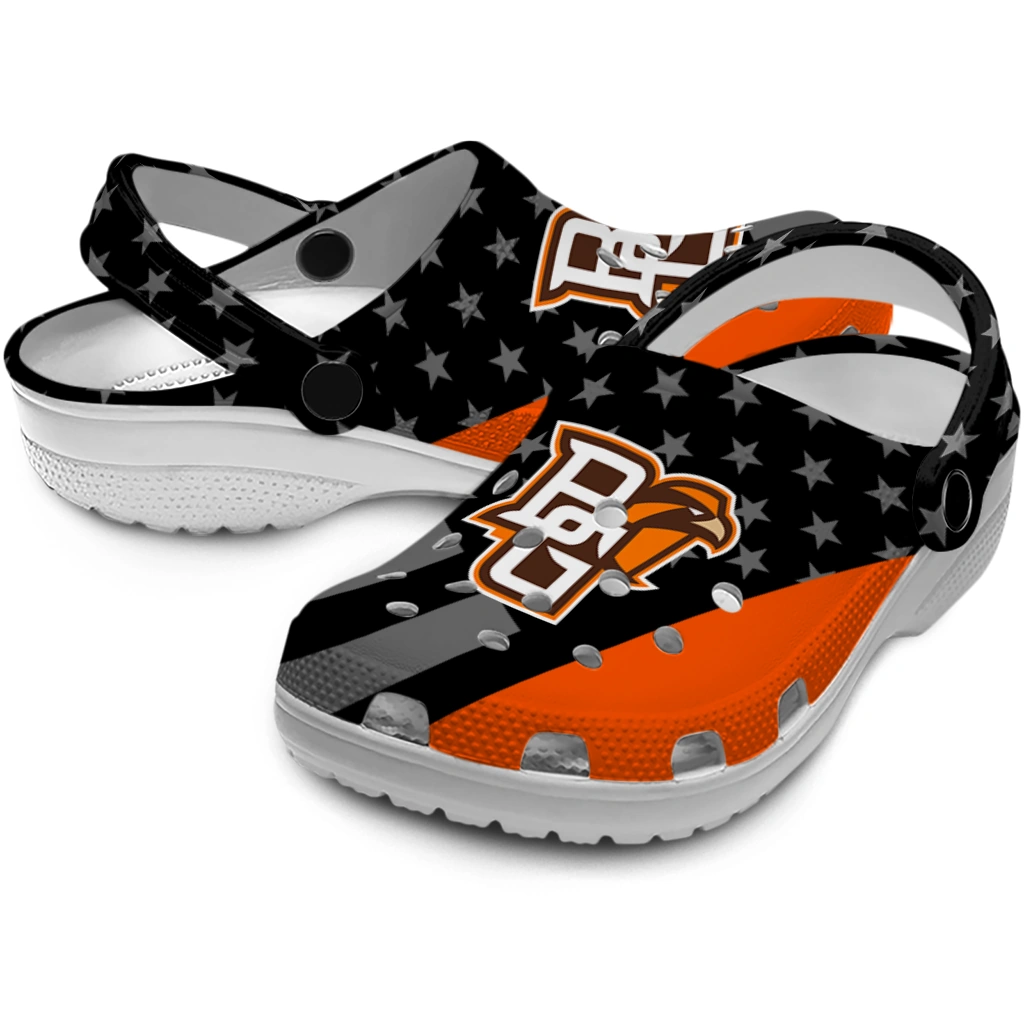 bowling-green-falcons-stellar-stripes-theme-clogs-high-quality