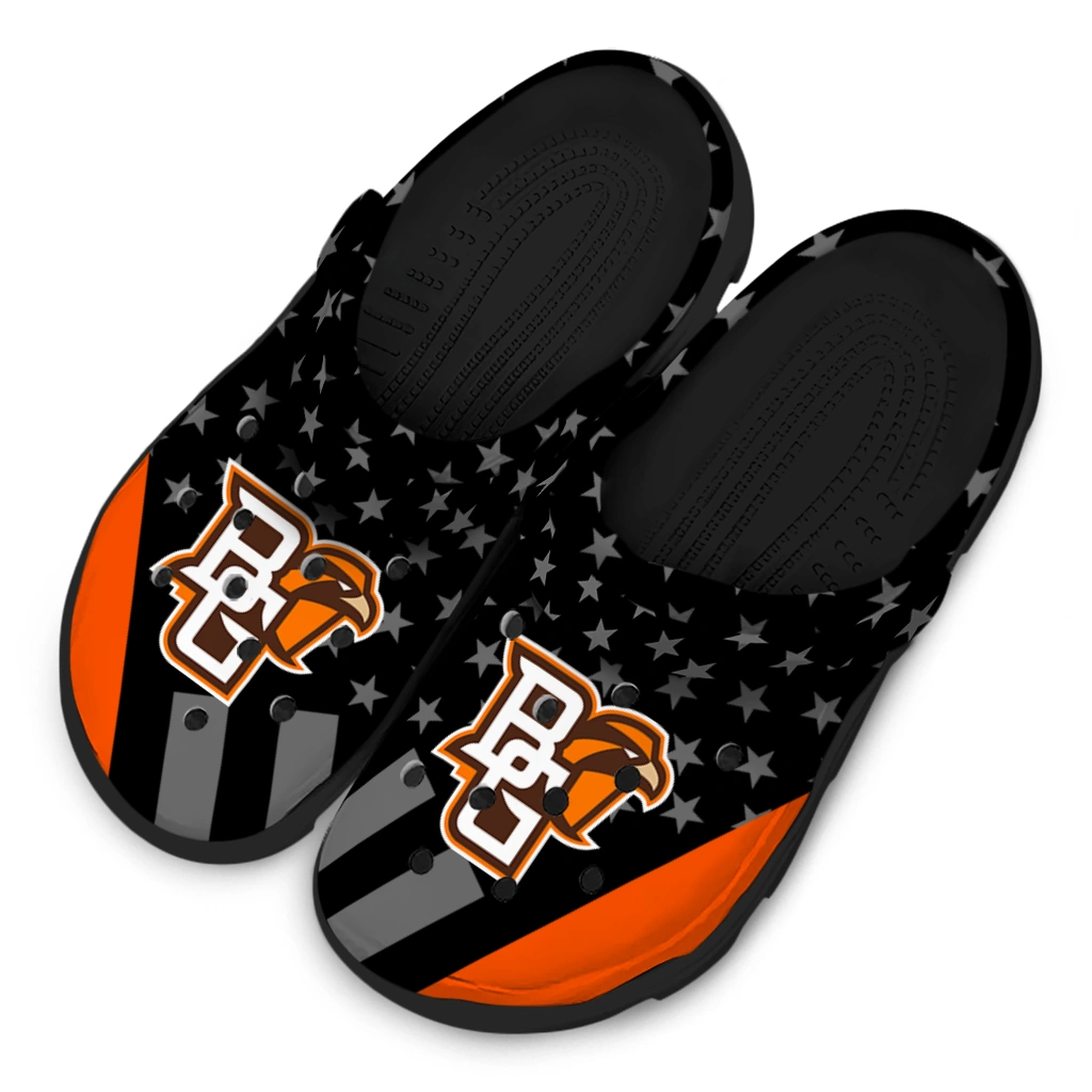 bowling-green-falcons-stellar-stripes-theme-clogs-latest-model