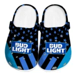 bud-light-blue-stars-blue-black-clogs-best-selling-hey-clogs.webp