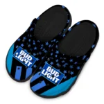 bud-light-blue-stars-blue-black-clogs-best-selling-hey-clogs.webp
