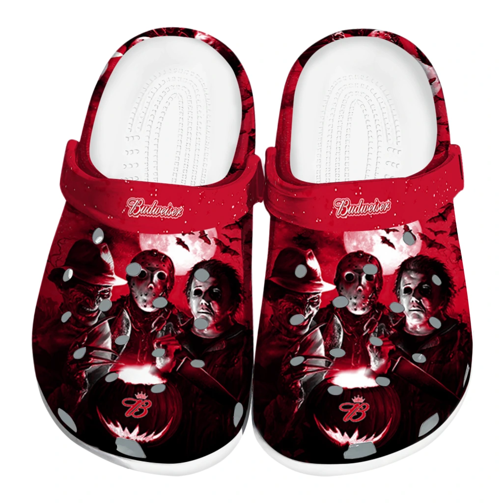 budweiser-villains-pumpkin-red-black-clogs-best-selling-hey-clogs.webp budweiser villains pumpkin red black clogs best selling hey clogs