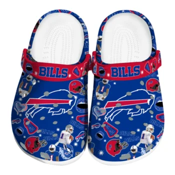 Buffalo Bills Football Icons Clogs