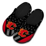 calgary-flames-stellar-stripes-theme-clogs-best-selling