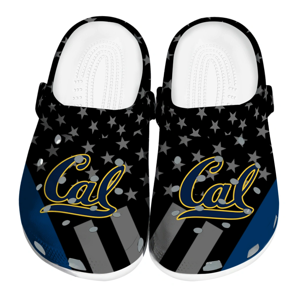 california-golden-bears-stellar-stripes-theme-clogs-best-selling california golden bears stellar stripes theme clogs best selling