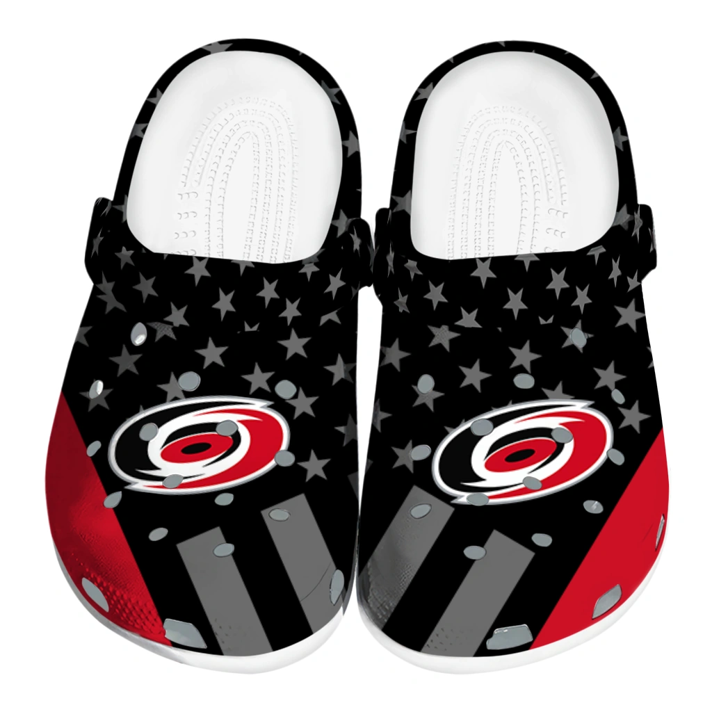 carolina-hurricanes-stellar-stripes-theme-clogs-best-selling carolina hurricanes stellar stripes theme clogs best selling