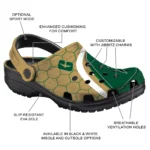 charlotte-49ers-hexagon-grid-clogs-best-selling